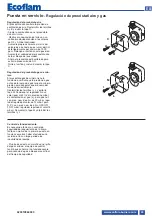 Предварительный просмотр 43 страницы Ecoflam BLU 1000.1 LN PRE TC Technical Data Manual