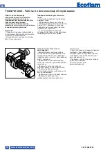 Предварительный просмотр 54 страницы Ecoflam BLU 1000.1 LN PRE TC Technical Data Manual