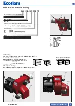 Предварительный просмотр 57 страницы Ecoflam BLU 1000.1 LN PRE TC Technical Data Manual