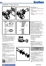 Предварительный просмотр 60 страницы Ecoflam BLU 1000.1 LN PRE TC Technical Data Manual