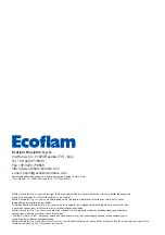 Предварительный просмотр 88 страницы Ecoflam BLU 1000.1 LN PRE TC Technical Data Manual