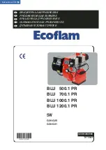 Preview for 1 page of Ecoflam BLU 1000.1 PR Manual