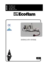 Предварительный просмотр 1 страницы Ecoflam Blu 1000 Quick Start Manual