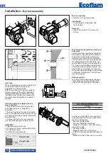 Предварительный просмотр 10 страницы Ecoflam BLU 1500.1 Operating Instructions Manual