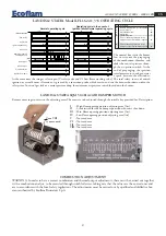 Preview for 9 page of Ecoflam BLU 15000.1 PR Manual