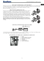 Предварительный просмотр 15 страницы Ecoflam BLU 500.1 P Manual