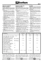 Preview for 23 page of Ecoflam DESY 23 CA CPR Manual