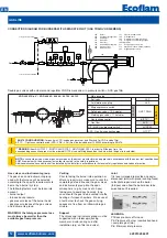 Preview for 12 page of Ecoflam GT-S1-VGD20-RP50-BLU/MULTI Manual