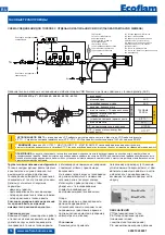 Preview for 16 page of Ecoflam GT-S1-VGD20-RP50-BLU/MULTI Manual