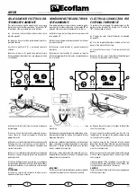 Preview for 24 page of Ecoflam LINDA 23 BOX CPR Manual