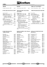 Preview for 3 page of Ecoflam LINDA 23 CA CPA Manual