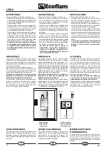 Preview for 15 page of Ecoflam LINDA 23 CA CPA Manual