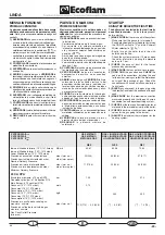 Preview for 23 page of Ecoflam LINDA 23 CA CPA Manual