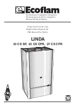 Ecoflam LINDA 23 CS CPR Manual предпросмотр