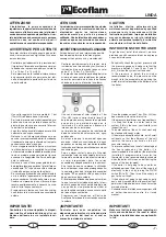 Preview for 7 page of Ecoflam LINDA 23 CS CPR Manual