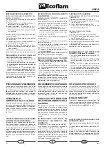 Preview for 9 page of Ecoflam LINDA 23 CS CPR Manual