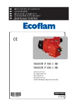 Preview for 1 page of Ecoflam MAIOR P 300.1 AB Manual