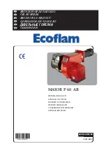 Ecoflam MAIOR P 60 AB Manual preview