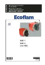 Ecoflam MAX 1 Low NOx Manual preview