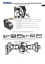 Предварительный просмотр 17 страницы Ecoflam Max Gas 105 P AB Manual