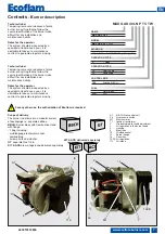 Предварительный просмотр 7 страницы Ecoflam MAX GAS 120 P Technical Data, Operating Instructions, Electric Diagrams, Spare Parts List