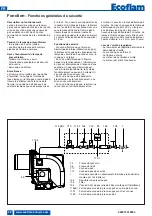 Предварительный просмотр 28 страницы Ecoflam MAX GAS 120 P Technical Data, Operating Instructions, Electric Diagrams, Spare Parts List