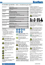 Предварительный просмотр 36 страницы Ecoflam MAX GAS 120 P Technical Data, Operating Instructions, Electric Diagrams, Spare Parts List