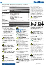 Предварительный просмотр 46 страницы Ecoflam MAX GAS 120 P Technical Data, Operating Instructions, Electric Diagrams, Spare Parts List