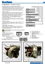 Предварительный просмотр 47 страницы Ecoflam MAX GAS 120 P Technical Data, Operating Instructions, Electric Diagrams, Spare Parts List