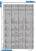 Preview for 64 page of Ecoflam MAX GAS 120 P Technical Data, Operating Instructions, Electric Diagrams, Spare Parts List
