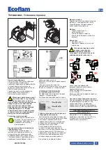 Предварительный просмотр 51 страницы Ecoflam MAX GAS 170 P Manual