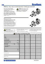 Предварительный просмотр 14 страницы Ecoflam MAX GAS 350 P Manual