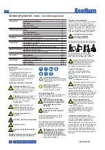 Предварительный просмотр 18 страницы Ecoflam MAX GAS 350 P Manual