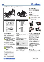 Предварительный просмотр 22 страницы Ecoflam MAX GAS 350 P Manual