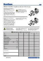 Предварительный просмотр 25 страницы Ecoflam MAX GAS 350 P Manual