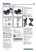 Предварительный просмотр 33 страницы Ecoflam MAX GAS 350 P Manual