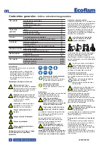 Предварительный просмотр 40 страницы Ecoflam MAX GAS 350 P Manual