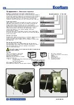 Предварительный просмотр 52 страницы Ecoflam MAX GAS 350 P Manual