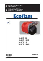 Ecoflam MAX P 15 Manual preview