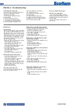 Preview for 22 page of Ecoflam MULTICALOR 100 PRE Operating Instructions Manual