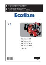 Предварительный просмотр 1 страницы Ecoflam Multicalor 100 Manual