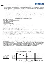 Preview for 3 page of Ecoflam Multicalor 100 Manual