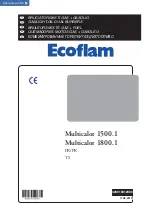 Preview for 1 page of Ecoflam Multicalor 1500.1 Manual