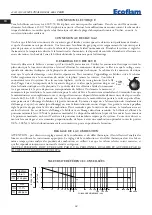 Предварительный просмотр 34 страницы Ecoflam Multicalor 500.1 Manual