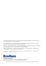 Предварительный просмотр 80 страницы Ecoflam Multicalor 500.1 Manual