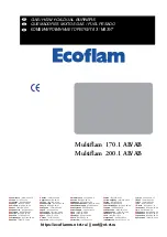 Ecoflam Multiflam 170.1 AB/AB Manual предпросмотр