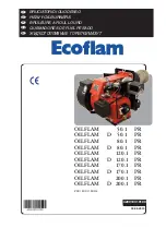 Ecoflam OILFLAM 120.1 PR Manual preview