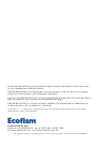 Preview for 80 page of Ecoflam OILFLAM 120.1 PR Manual