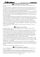 Preview for 11 page of Ecoflam OILFLAM 120 AB Manual