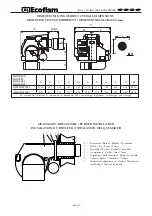 Предварительный просмотр 3 страницы Ecoflam OILFLAM 500.1 PR Manual